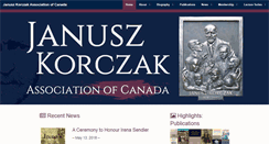 Desktop Screenshot of januszkorczak.ca